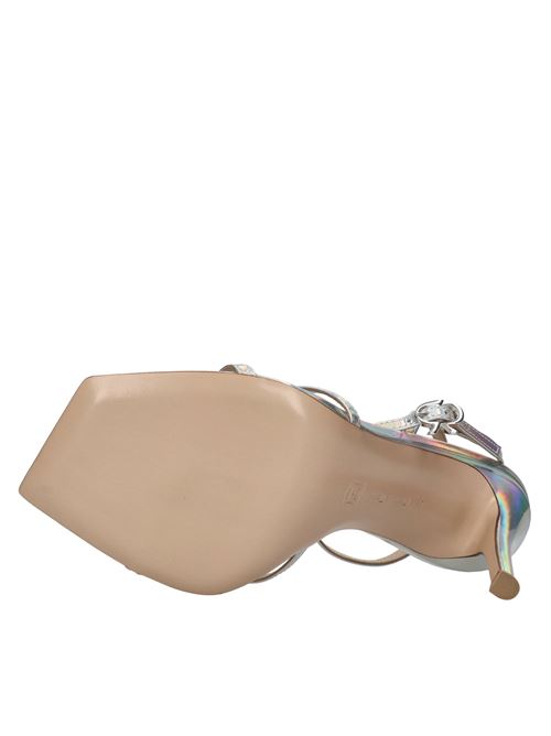 JAIPUR leather sandals GIANVITO ROSSI | JAIPUR SANDAL METALHOLOGRAM